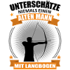 Bogenschießen Alter Mann Spruch Geschenk