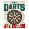 Dart & Bier Lustiger Darts Spruch