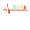 Snowboarding Retro Heartbeat