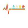 Snowboarding Retro Heartbeat