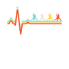 Dancing Retro Heartbeat