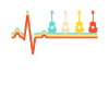 Guitar Retro Heartbeat