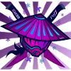 Samurai Monster Sword Violet