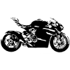 MOTORCYCLE BIKER PASSION