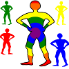 Rainbow Person
