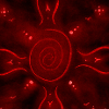 SUNNY RED MANDALA