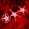 THREE RED STARS