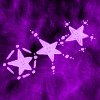 THREE STARS PURPLE