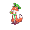 Fox Leprechaun - St Patrick's Fox