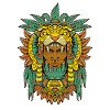Aztekischer Krieger - Jaguarkrieger