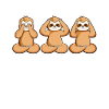 Three times sloth at Reiki