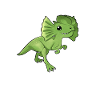 Dessin animé Dilophosaurus