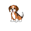 Cartoon Beagle