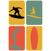 Surfeurs Surfing Planche de surf