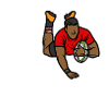 T-shirt Humour Rugby Essai