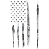 Infirmière - Drapeau américain
