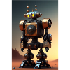 Steampunk Robot 2