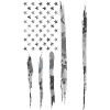 Indiana - American Flag