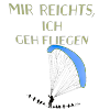 Paragliding Gleitschirm Pilot Vogel
