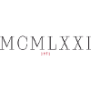Roman numeral Year of birth Made in 1971