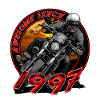 Awesome since 1997, biker's birthday