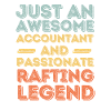 Accountant rafting retro