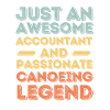 Accountant canoe retro