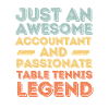 Accountant table tennis retro