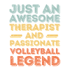 Therapist Volleyball retro