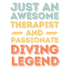 Therapist Diving retro