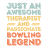 Thérapeute Bowling rétro