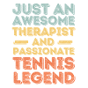 Therapist Tennis retro