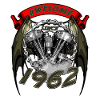 Awesome since 1962, biker's birthday