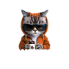 Morgenmuffel Kaffeetrinker Katze Kaffee