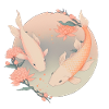 Karpfenkoi - Illustration