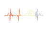 Swimmer Heart Line