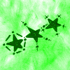 3 STARS SMILING GREEN
