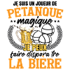 Bière Pétanque Humour