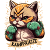Die Kampfkatze in Action