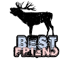 Best Friend Deer Hirsch