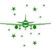 Flugzeug - Passagiermaschine - Luftfahrzeug