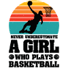 Basketball Woman Women's Basketball