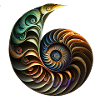 Fibonacci spiral