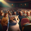 Cat in the movie