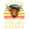 Scottish Highland cattle cow