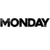 Monday Echo Neon Typography