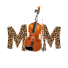 Violon Violoniste Maman Guépard