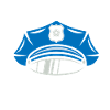 Polizeibeamter Uniformkostüm
