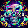 Abstract Skull