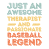 Thérapeute Baseball rétro